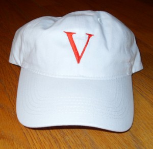 Victoria White Baseball Cap